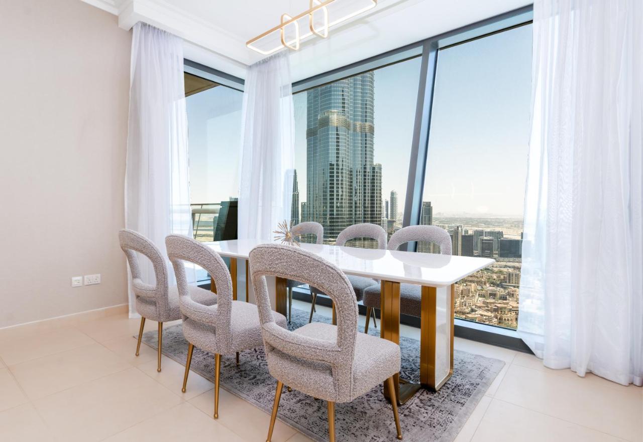 Vacay Lettings - Burj Vista High Floor Burj Khalifa & Fountain View Leilighet Dubai Eksteriør bilde