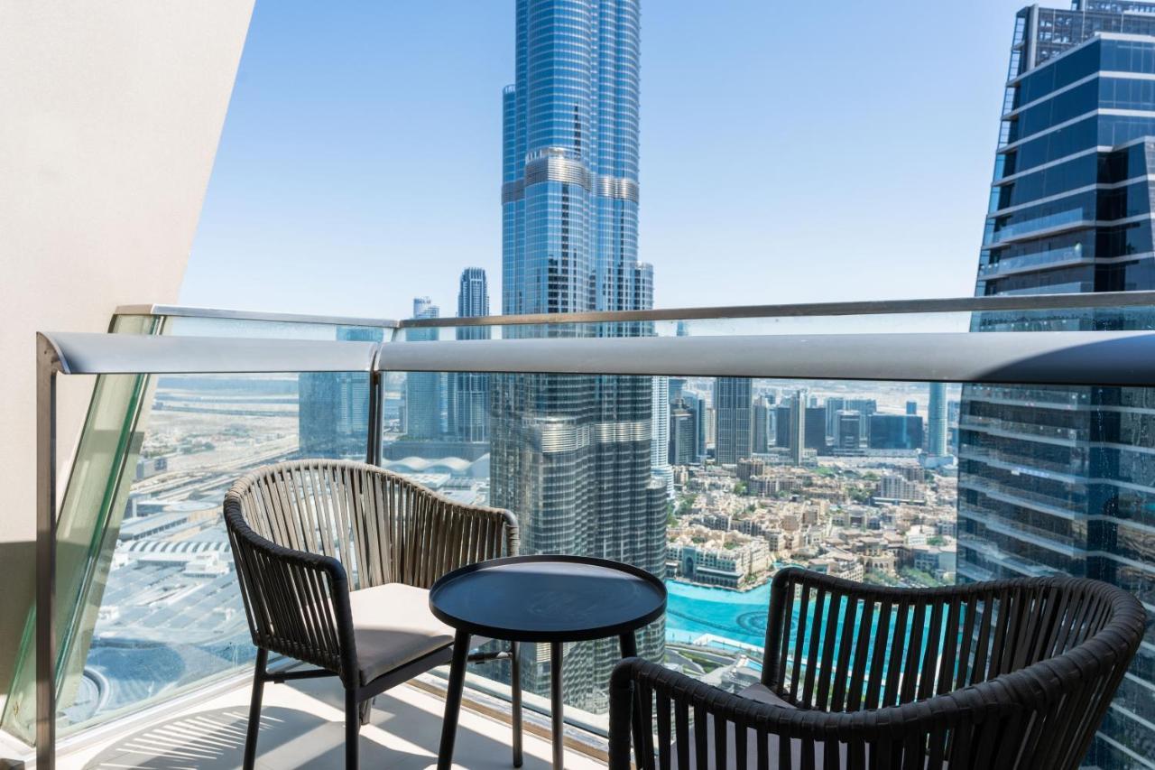Vacay Lettings - Burj Vista High Floor Burj Khalifa & Fountain View Leilighet Dubai Eksteriør bilde
